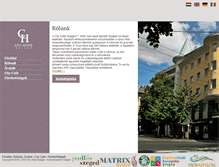 Tablet Screenshot of cityhotelszeged.hu